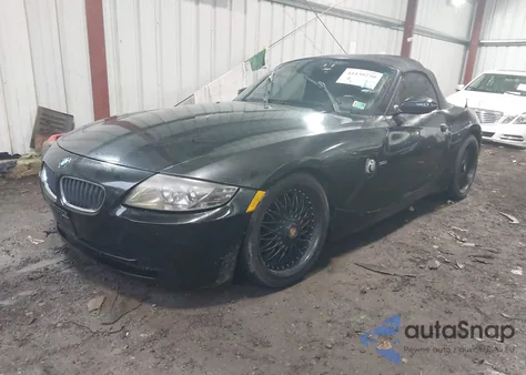 2006 BMW Z4 3.0I z USA, uszkodzony, nr VIN 4USBU33506LW67576